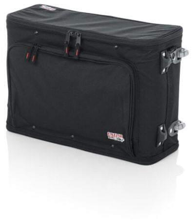 Gator Lightweight Rack Bag with Tow Handle And Wheels 2U