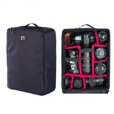 a mode camera insert bag for suitcase backpack