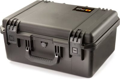 Pelican Storm case in black matte resin