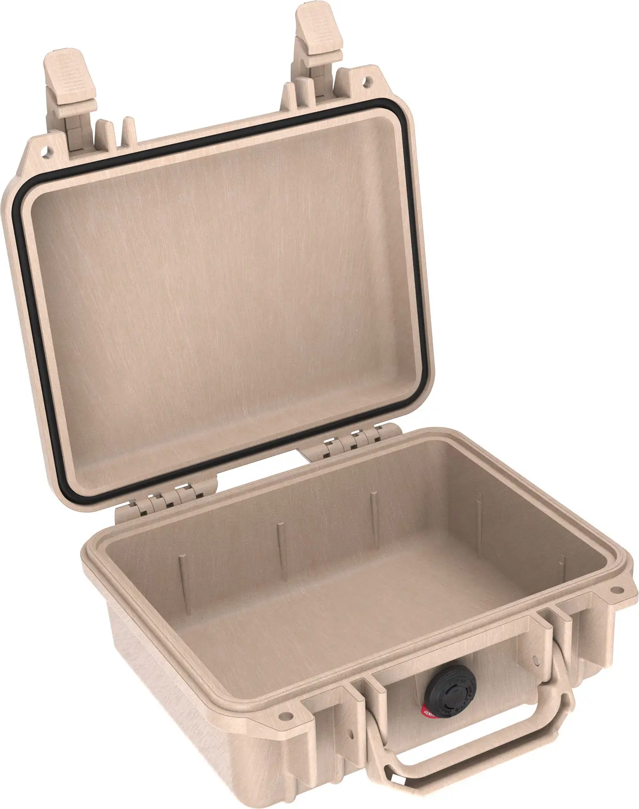pelican 1200 protector case desert tan no foam