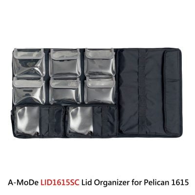 A-Mode Laptop Lid Organizer for Pelican 1615 - LID1615SC