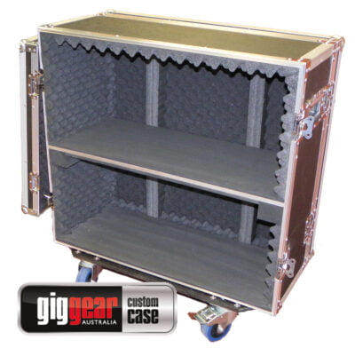 Combo Amp/Cabinet Case | Front & Rear Removable Lid Style | Medium | 161 - 220 LCM