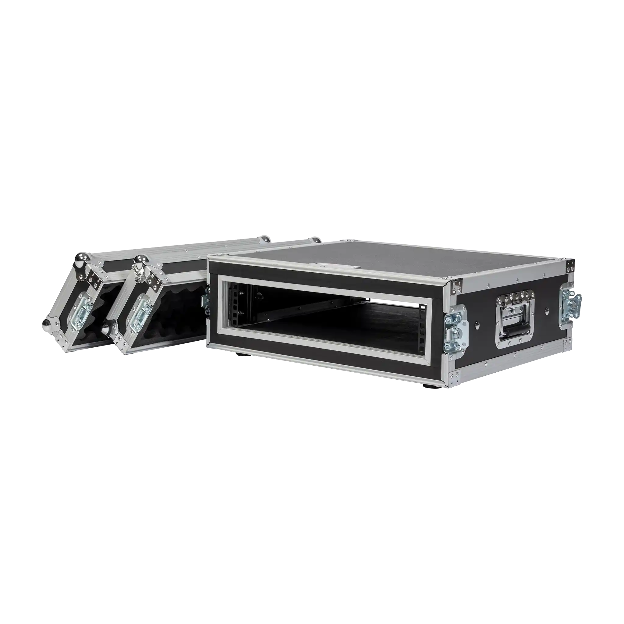 hc 2u s 01 2U Suspension/Flotation Rack Road Case