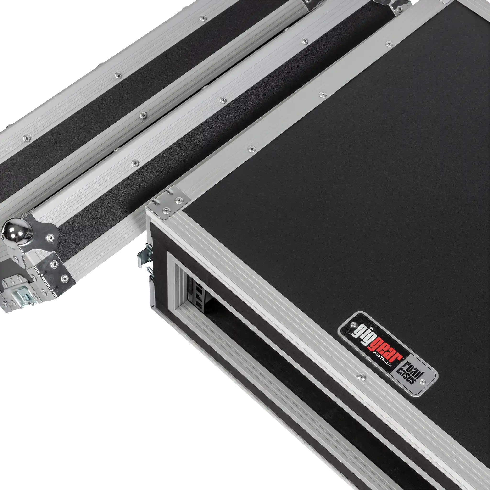 hc 2u s 05 2U Suspension/Flotation Rack Road Case