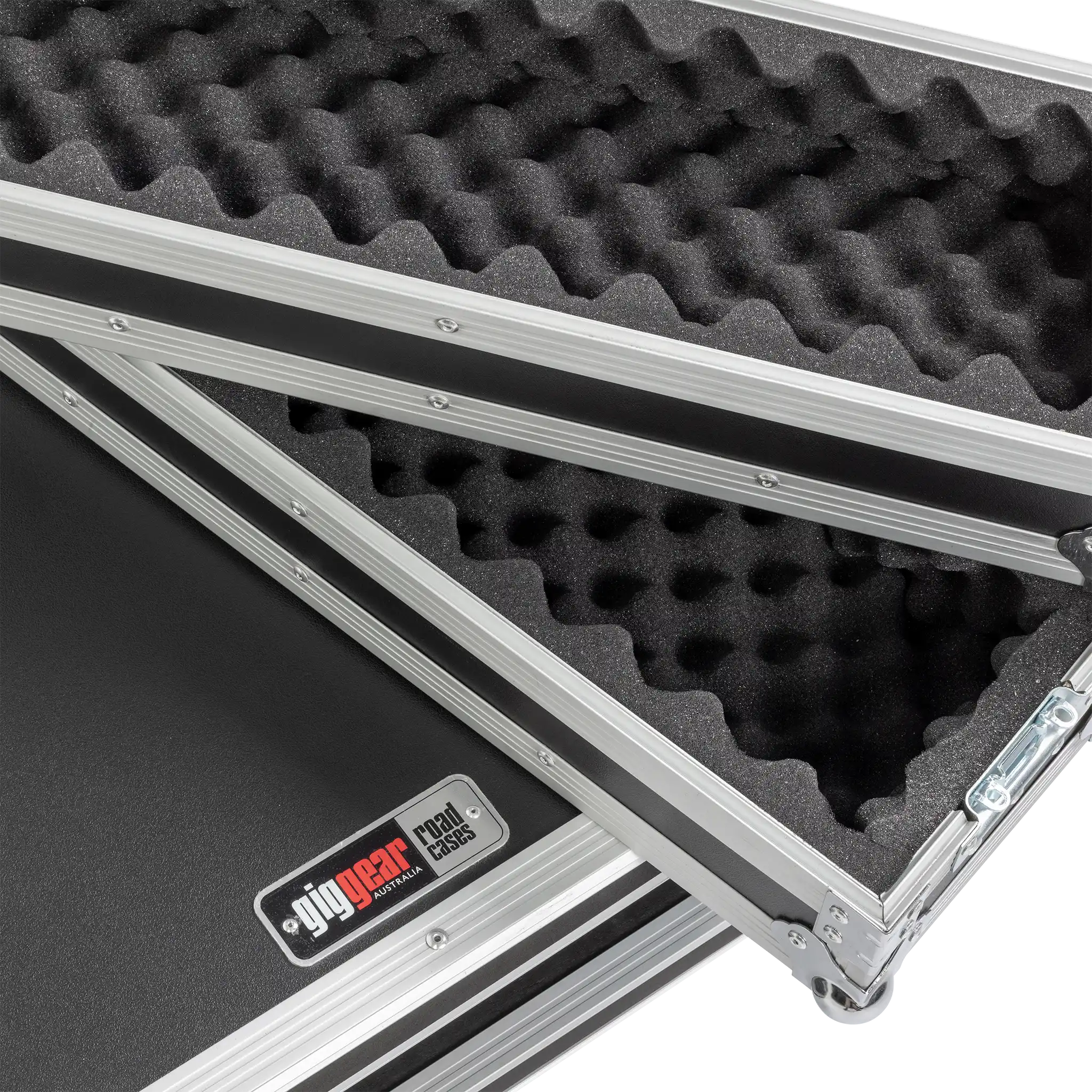 hc 2u s 06 giggear suspension / flotation rack road case | 2u 18u