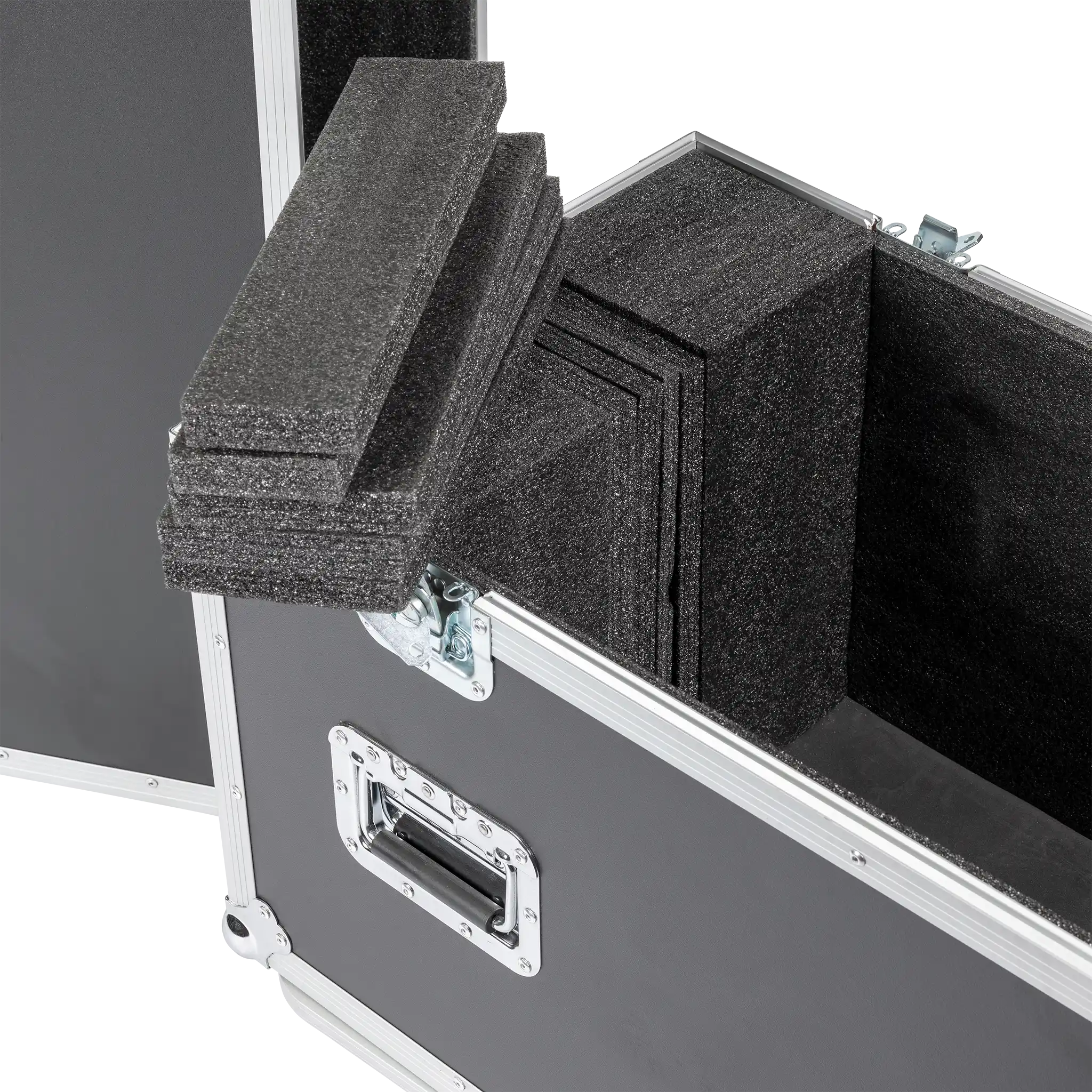 hc lcd 4246 04 lcd/ plasma road case for 42" 46" screens