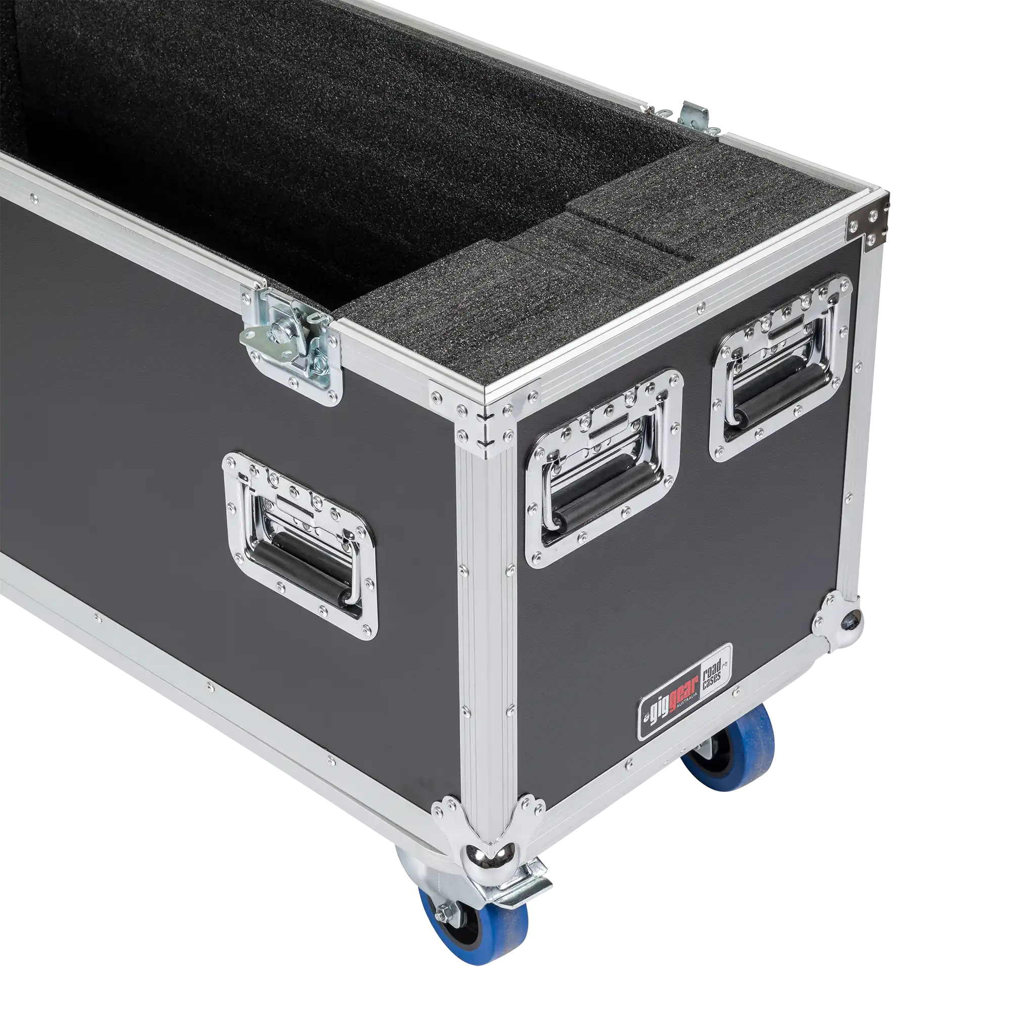 hc lcd 4246 05 lcd/ plasma road case for 42" 46" screens