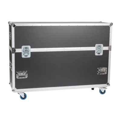 adjustable heavy duty lcd plasma road case for 50" 55" screens