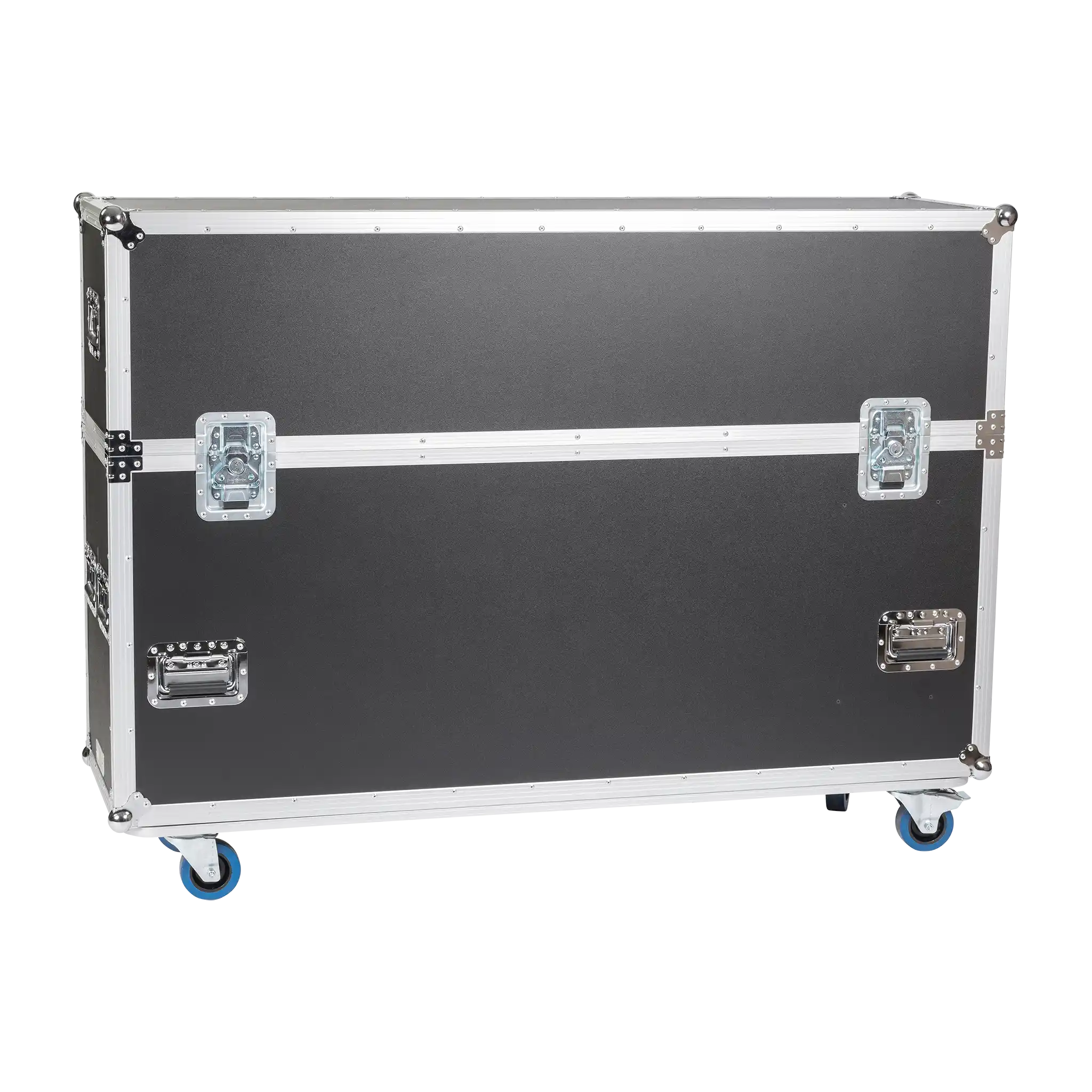 hc lcd 5055 01 adjustable heavy duty lcd plasma road case for 50" 55" screens