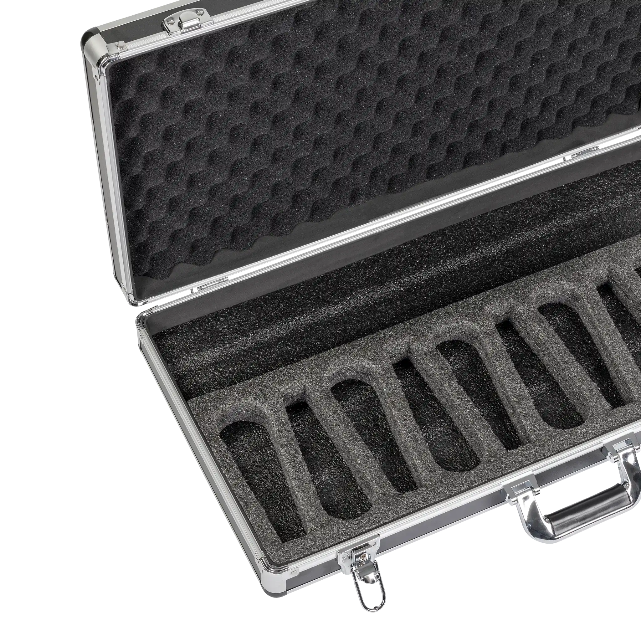 hc mi 10 03 Microphone Road Case for 10 Mics