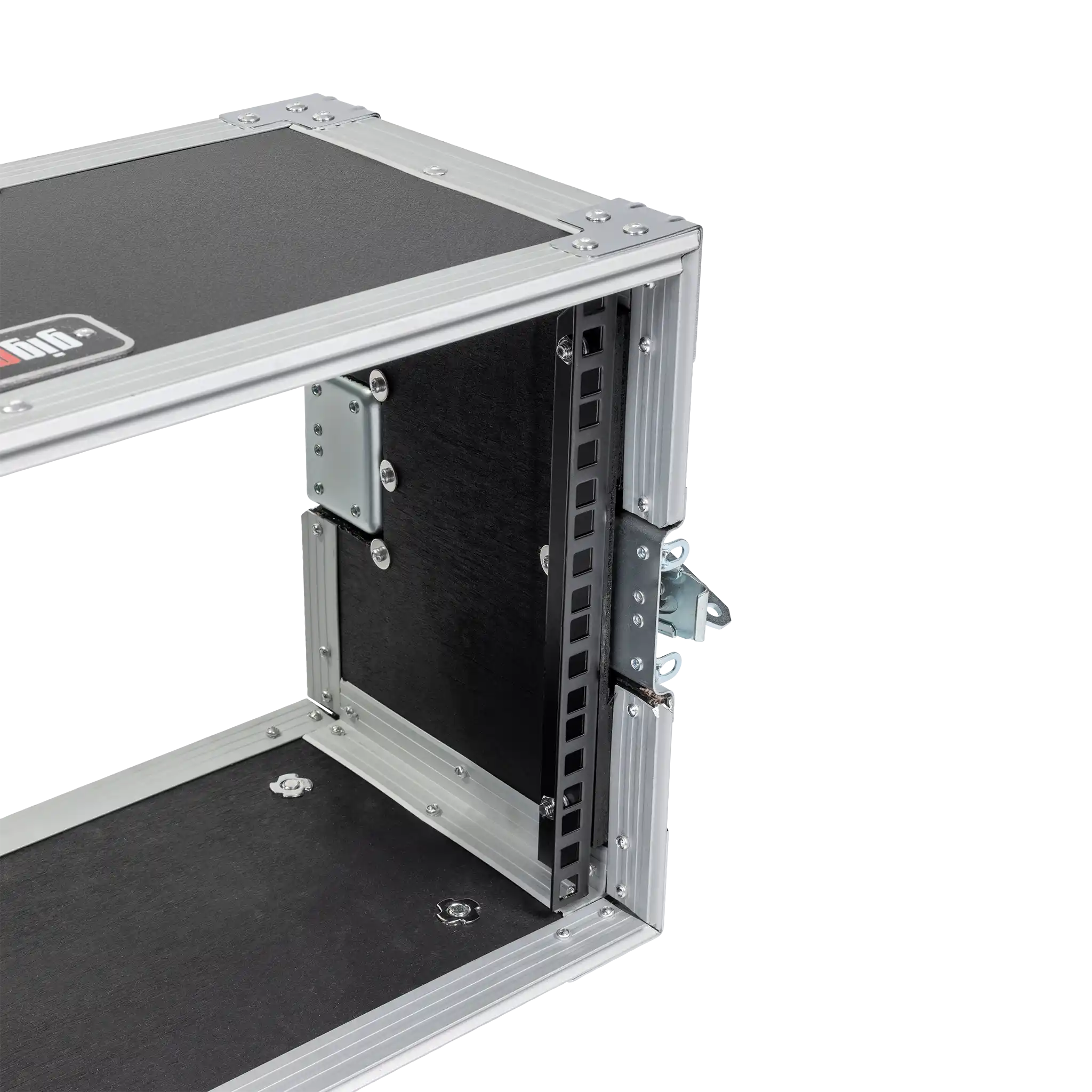 hc 6u 6u short depth rack road case