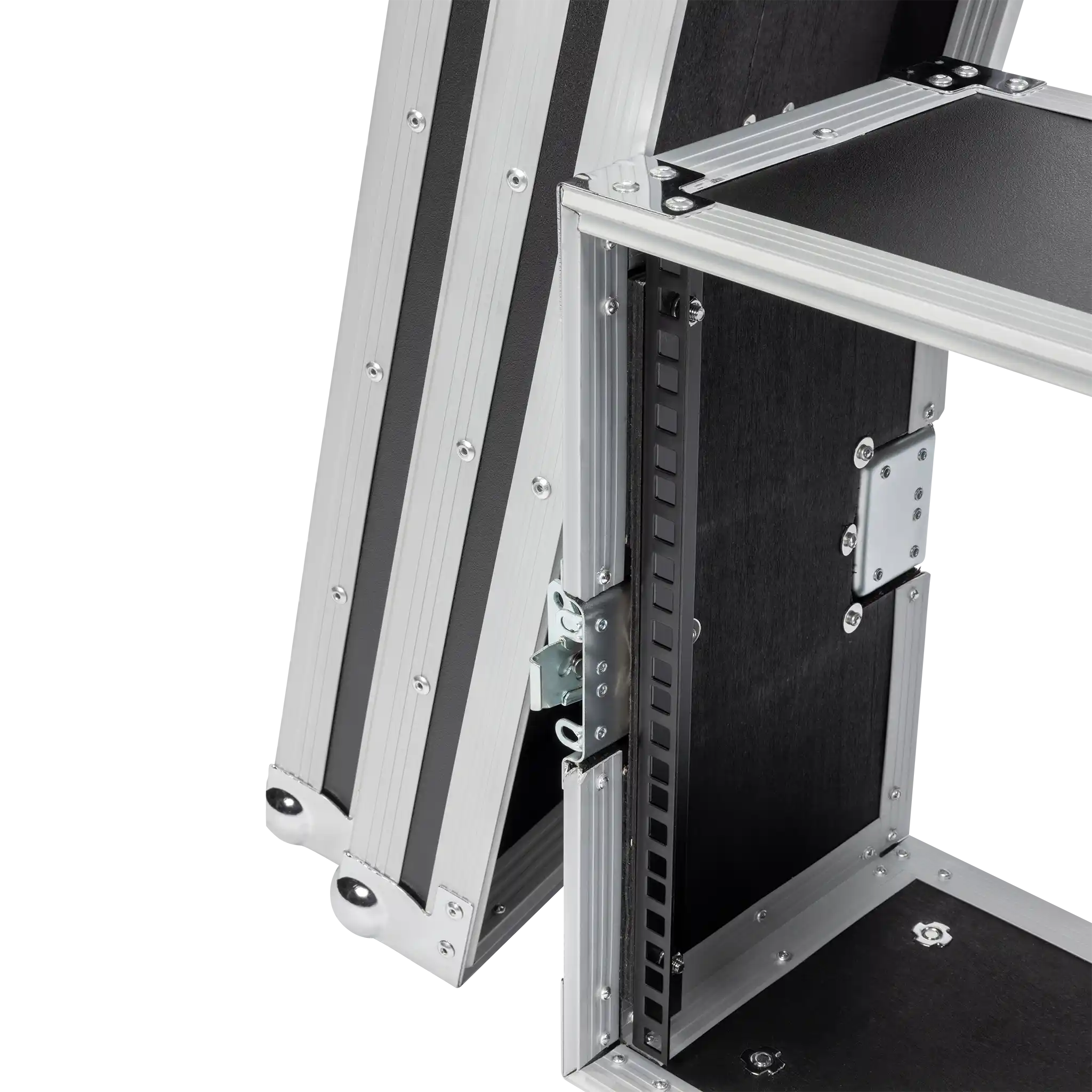 hc 8u 8u short depth rack road case
