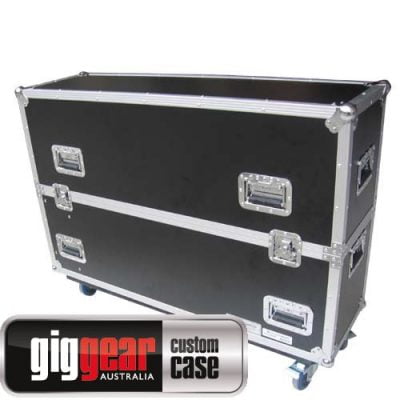 Custom Made GigGear Single Screen Case | Standard Single Lid | 30" - 62"