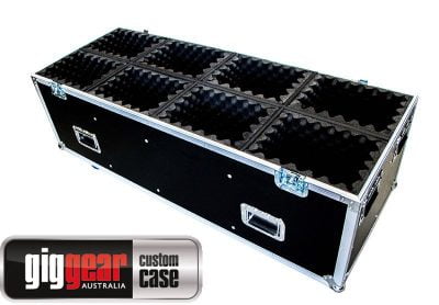 8 Light Head Case | Top Loading | Large