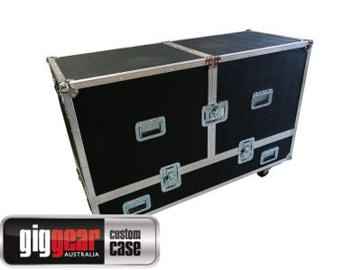 Custom Made GigGear Single Screen Case | Clam Shell Style | 48" - 100"