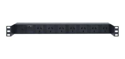 Rack Mounted 7 Way Power Board | 1U