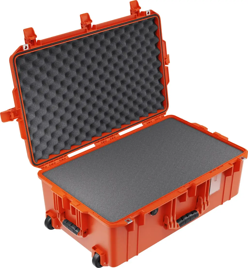 pelican 1595 air case - foam orange