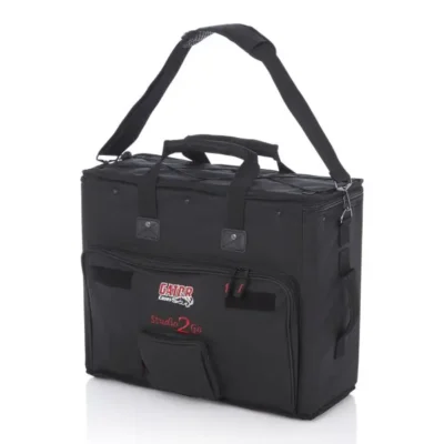 gator laptop and 2 space audio rack bag | gsr 2u