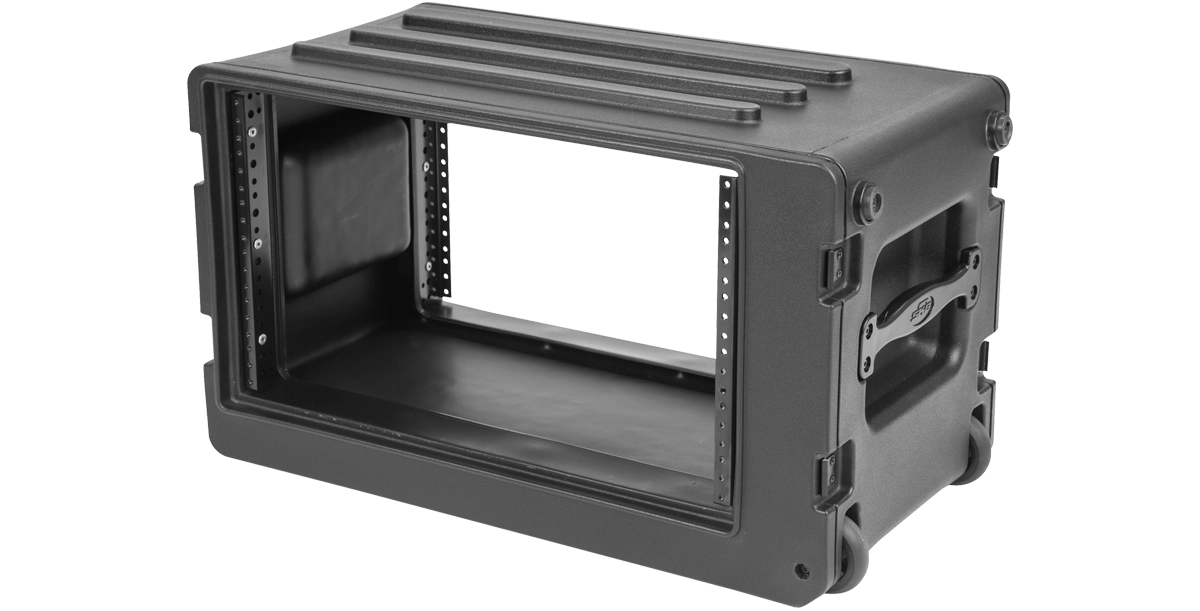 skb 6u shallow rolling rack 7 skb 6u shallow rolling rack