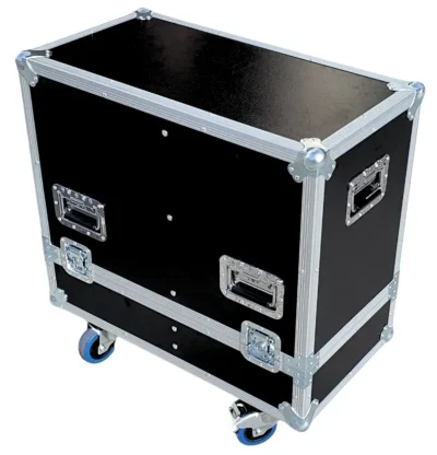 dual 12" pa speaker case