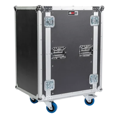 18u rack case with wheels | heavy duty