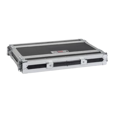 1u short depth rack road case