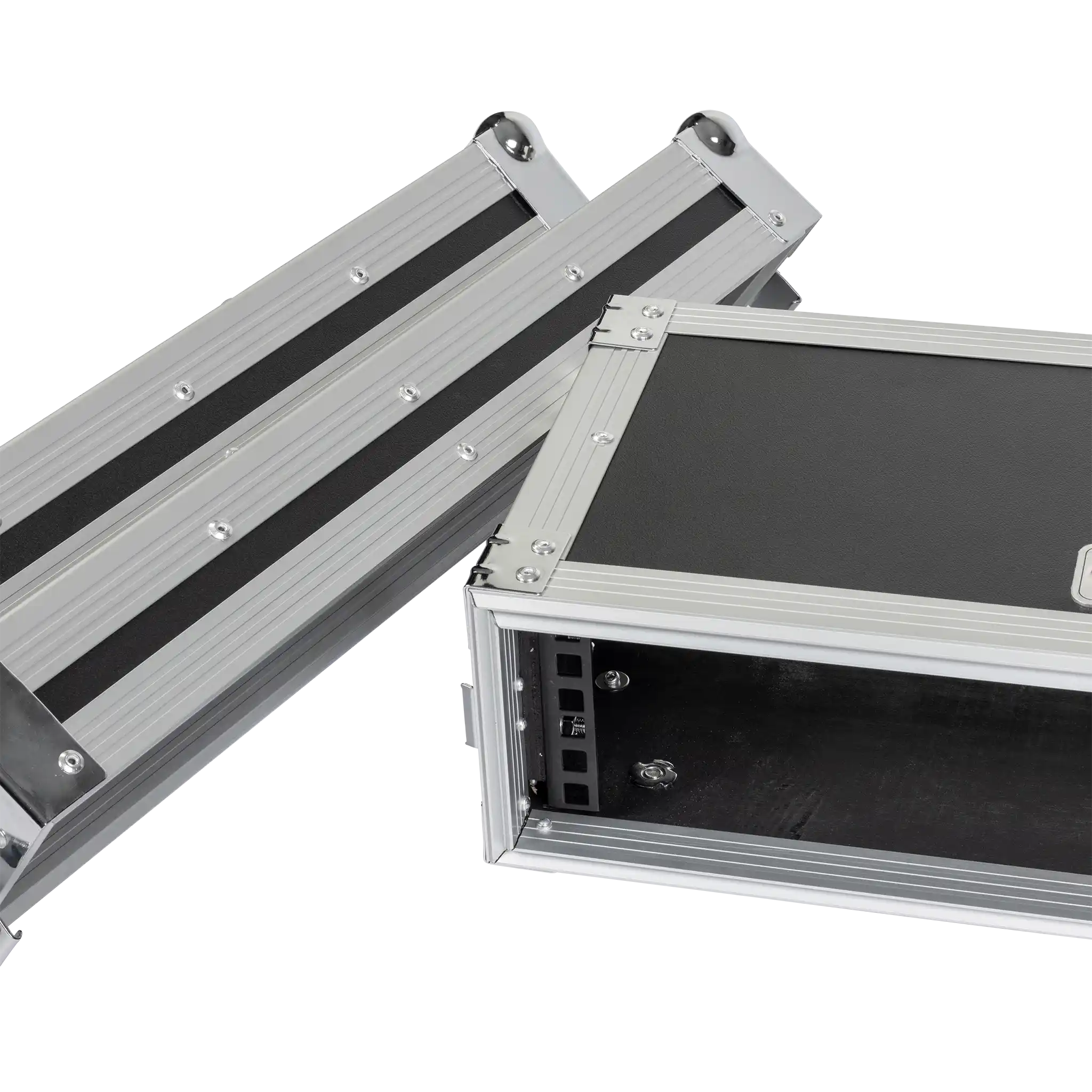 hc 2u 2u short depth rack road case