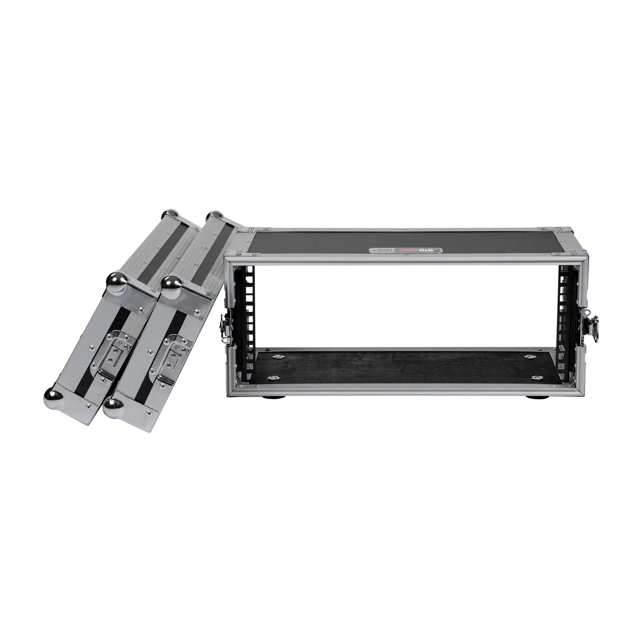 hc 4u 4u short depth rack road case