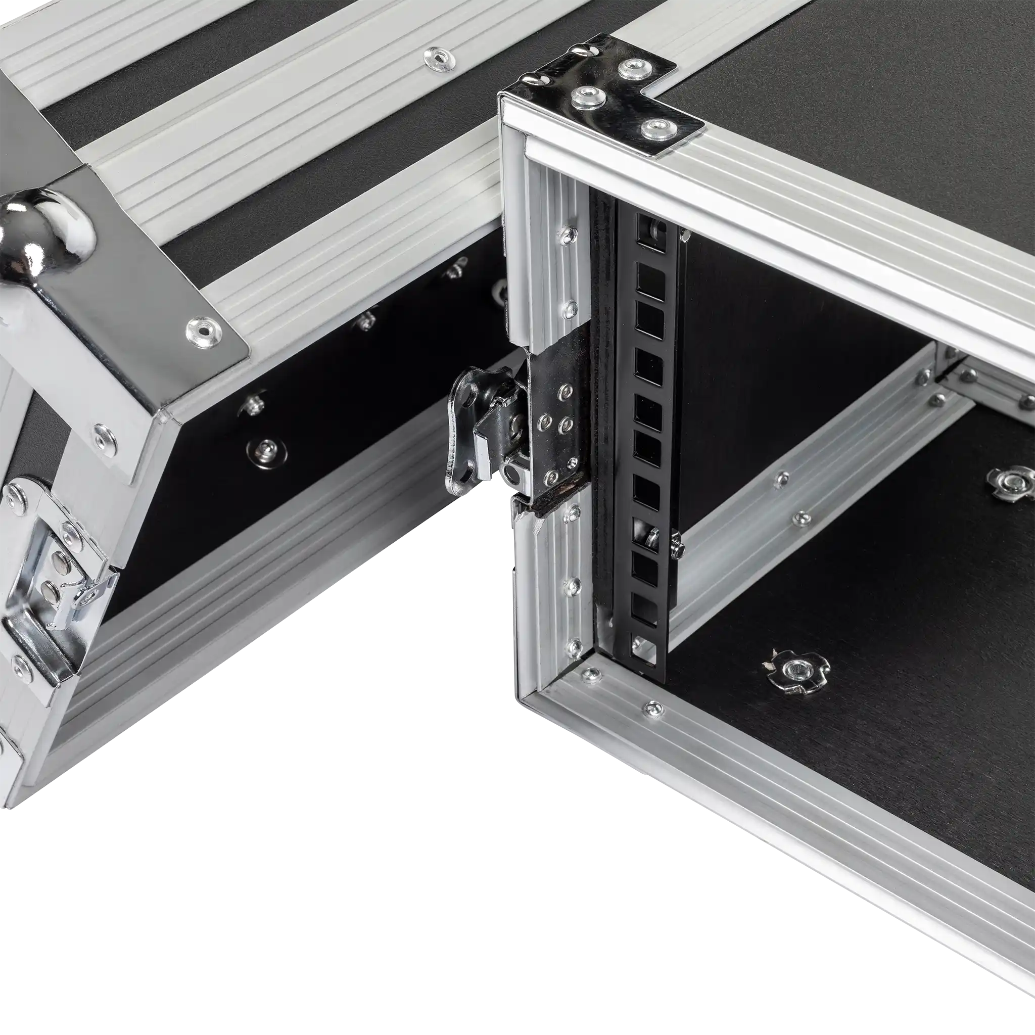 hc 4u 4u short depth rack road case