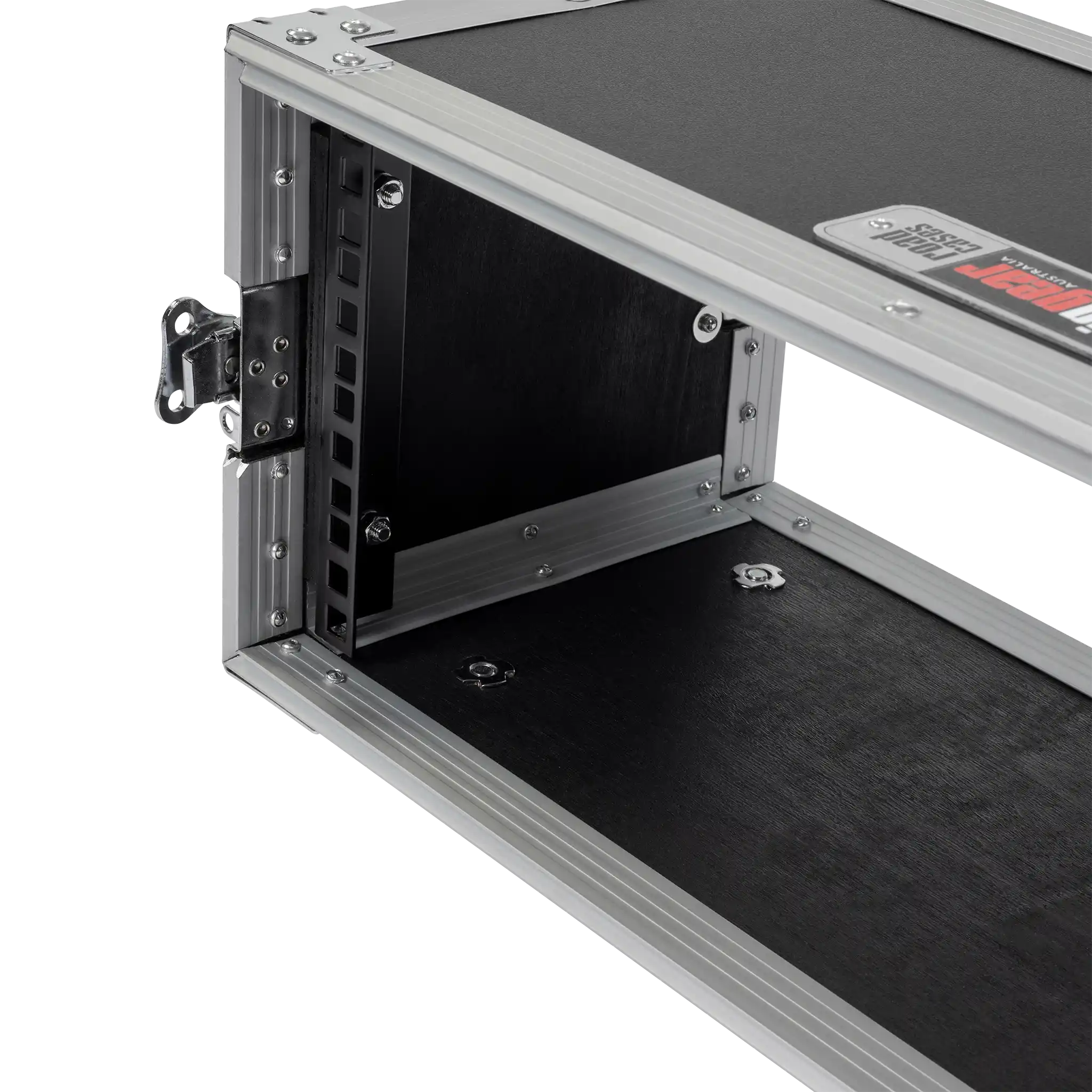 hc 4u 4u short depth rack road case