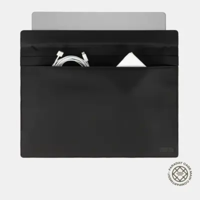slnt faraday laptop sleeve weatherproof nylon