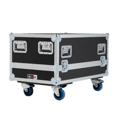 dynacord axm 12a dual speaker road case