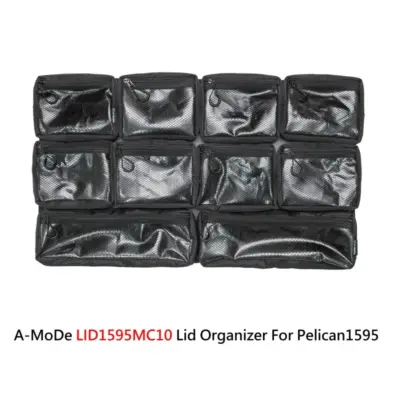 a mode lid1595mc10 mesh lid organizer for pelican 1595 (removable design)