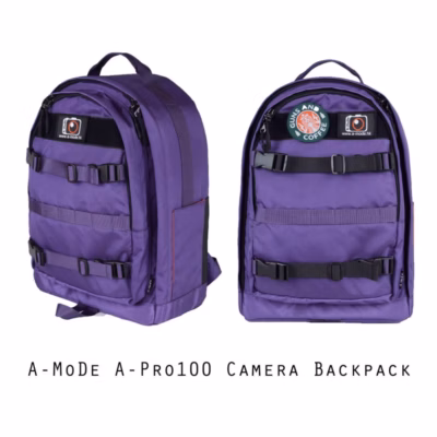 a mode a pro100 camera backpack Purple