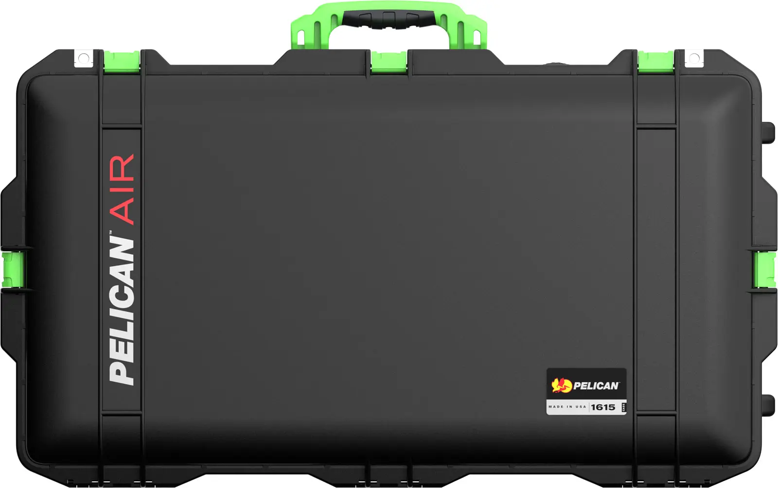 1615 black grn ltch top Pelican Lab 1615 Air Case - Image 7