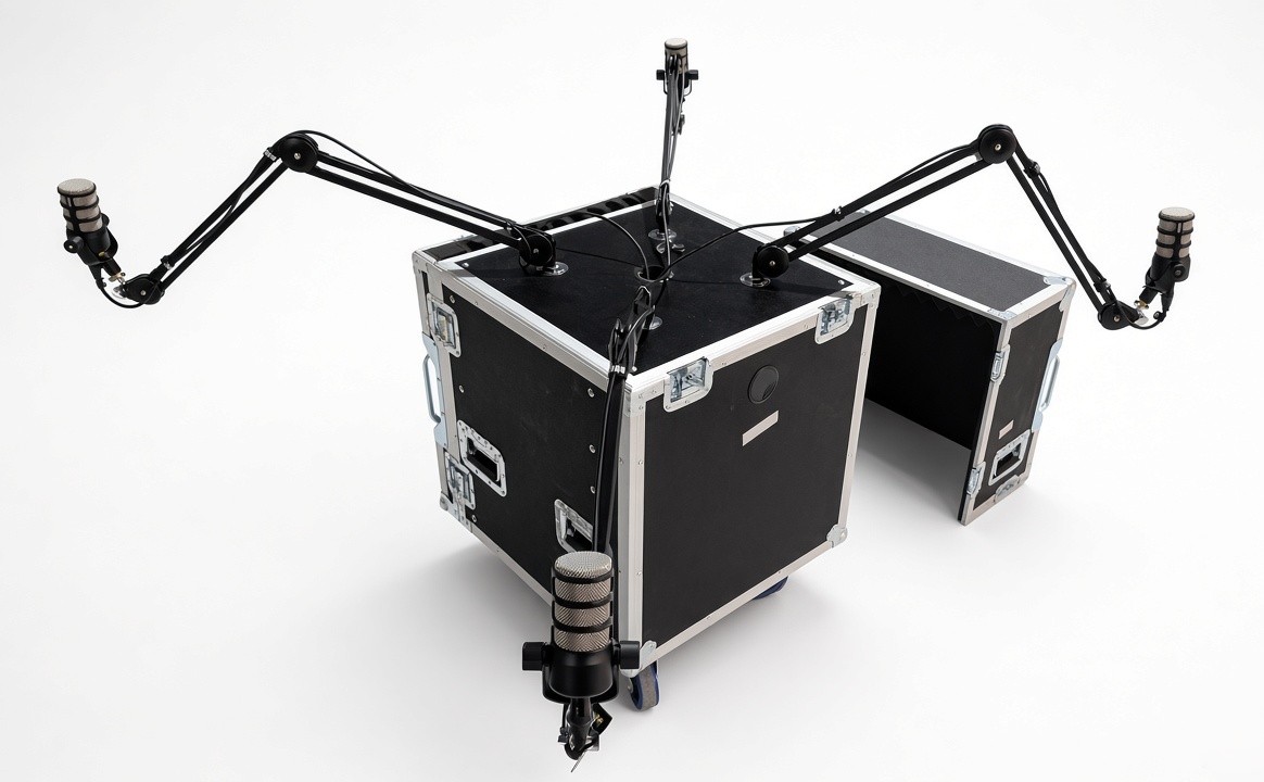 Rodecaster Ultimate Podcast Kit Flight Case